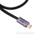 90 Grad rechtwinkel USB -Ladekabel